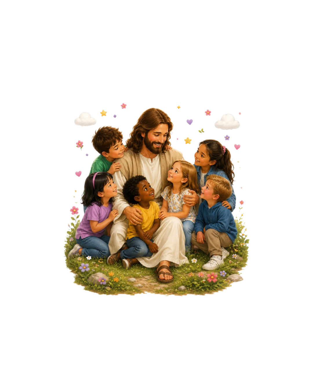 Jesús con los niños